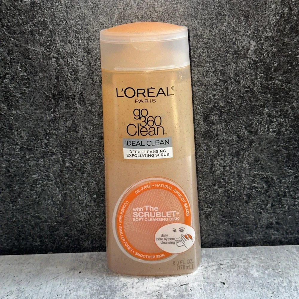Loreal Go 360 Clean Deep Cleansing Exfoliating Scrub 6.0 fl oz